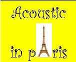 Acoustic events in pAris