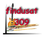 findusat309 logo; links to Index